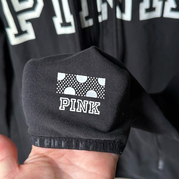 Victoria’s Secret black full zip sweatshirt - Picture 4 of 6